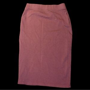 Iris Fushia Pink Pencil  Skirt Sz Large